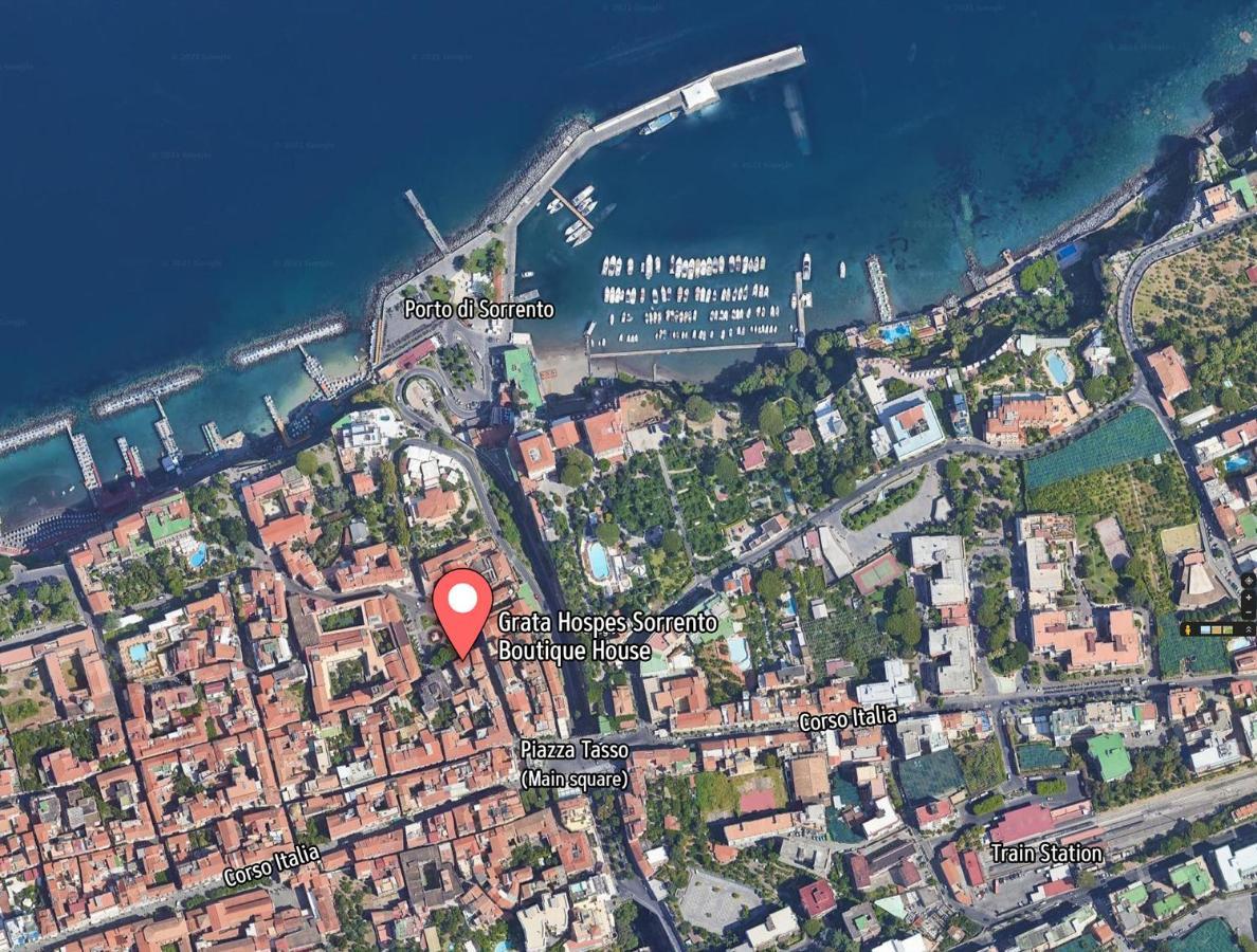 Grata Hospes Sorrento - Boutique House - Rooftop Deck - Bbq Екстериор снимка